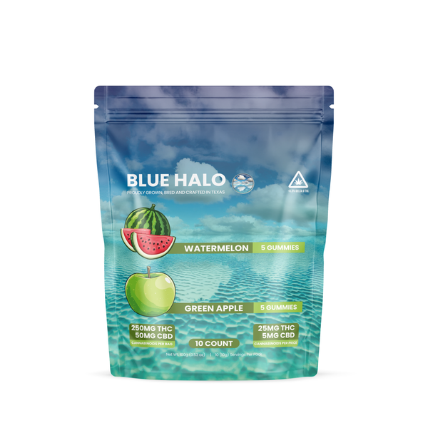 Blue Halo Blue Halo - Special Edition THC+CBD Gummies - 10 CT