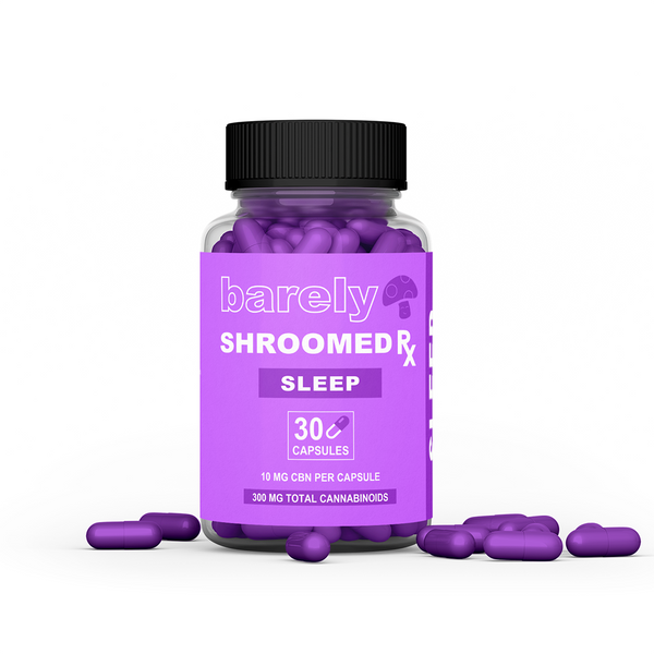 D Squared Worldwide Inc Mushroom Best CBN Capsules Shroomed for Sleep 10mg