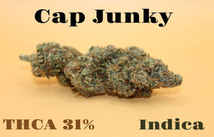 D Squared Worldwide Inc Bulk Flower Cap Junky - Indica 31% - Lb