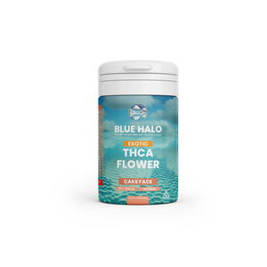 Blue Halo Blue Halo - Special Edition Cake Face - Hybrid Exotic THCA Flower - 3.5grams