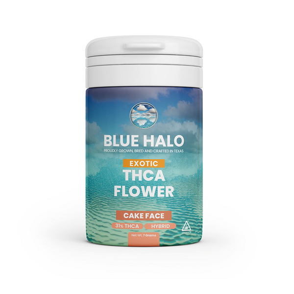 Blue Halo Blue Halo - Special Edition Cake Face - Hybrid Exotic THCA Flower - 7grams