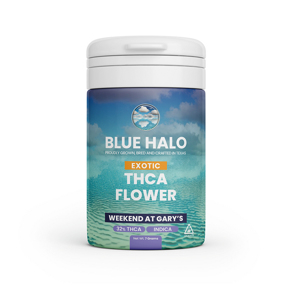 Blue Halo Blue Halo - Special Edition Weekend at Gary's - indica Exotic THCA Flower - 7grams