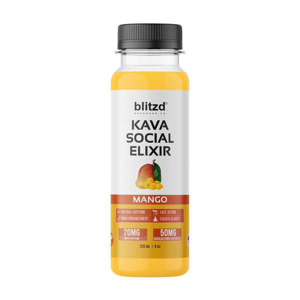 D Squared Worldwide Inc Beverages Mango Kava Social Elixir - 4 Fl oz