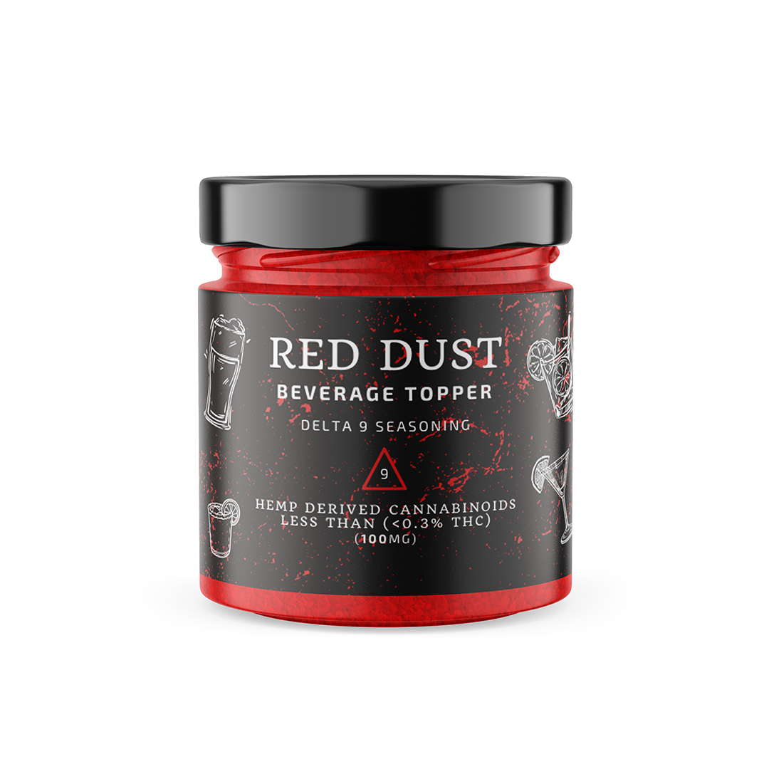 PREMIUM DELTA 9 SEASONING - RED DUST - 2 OZ - THC